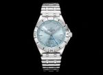 Breitling Mechanical Etc.2836 GMT Dual-time Movement 40MM Light Blue Watch